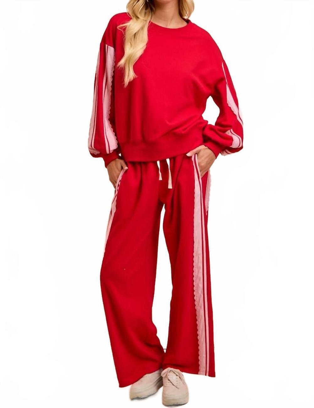 NEW BIBI in my love era set in red